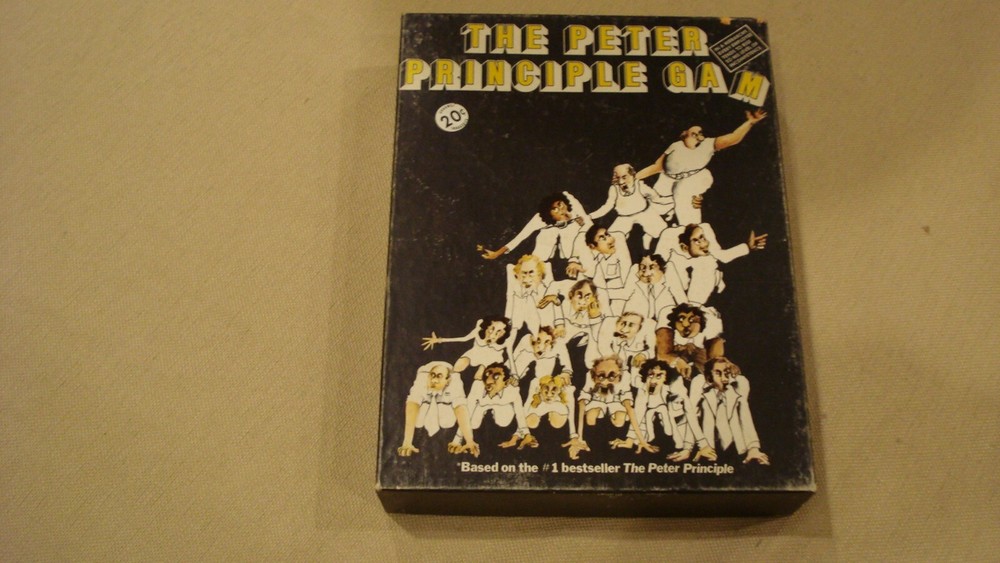 1973 "The Peter Principle Game" Complete.  Never Played.