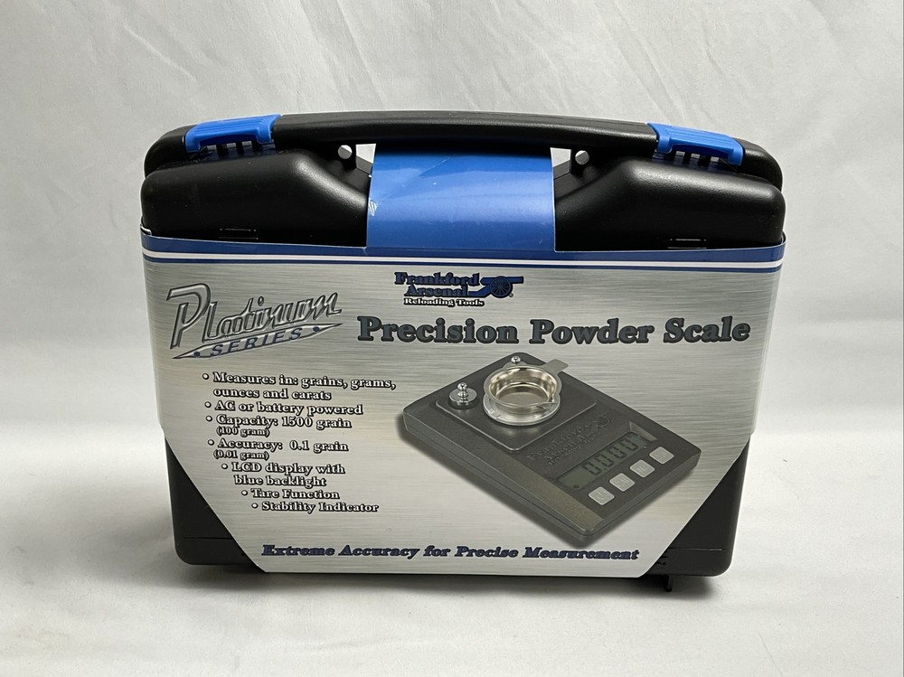 BAD SCREEN? Frankford Arsenal Reloading Tools Precision Powder Scale
