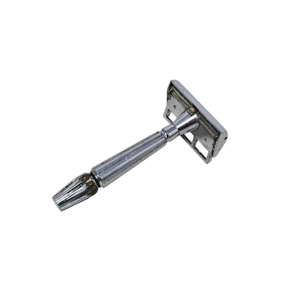 GEM Micromatic Bullet Tip Vintage Single Edge Safety Razor