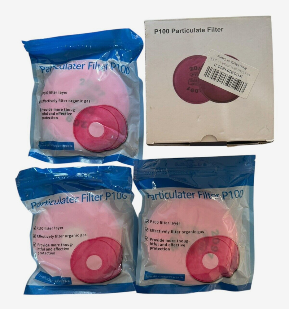 P100 Particulate Filter - 6 Count