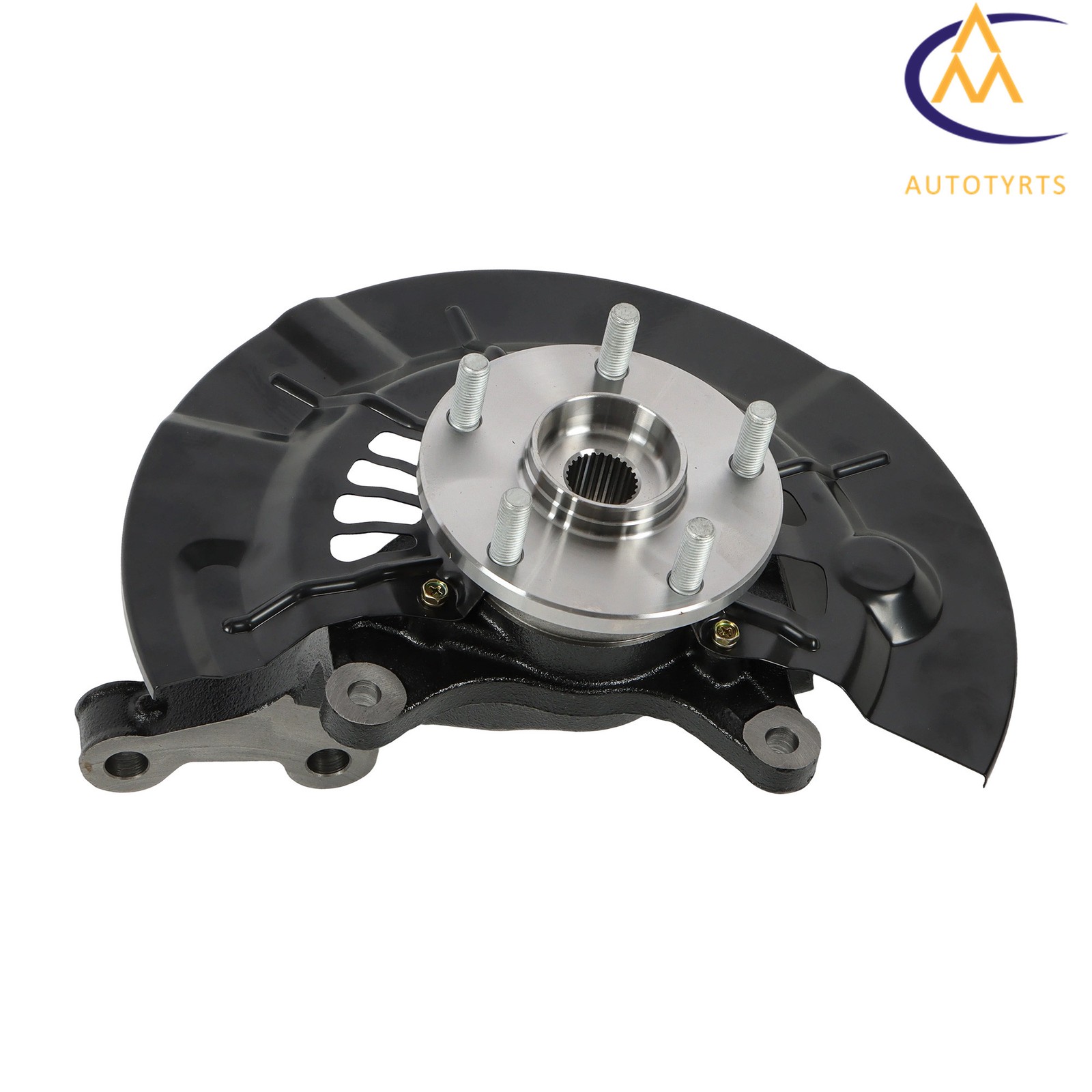 Front Left Steering Knuckle+Wheel Hub Bearing For Toyota Camry 2012 2013 - 2017