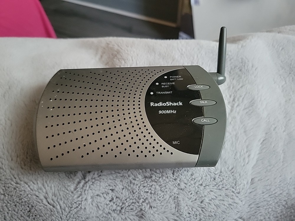 Radio Shack PN: 43-124 Wireless Intercom System No Adapters