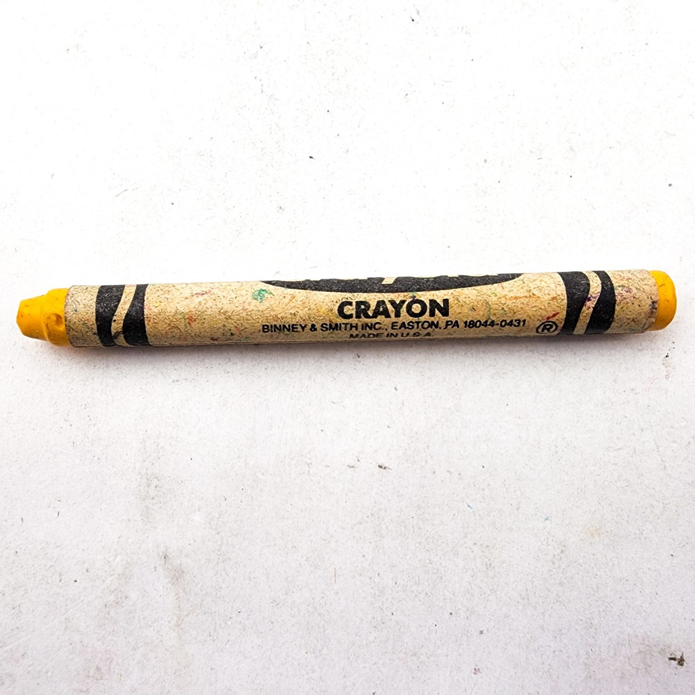 Vintage Binney & Smith Crayola Dandelion Crayon Replacement