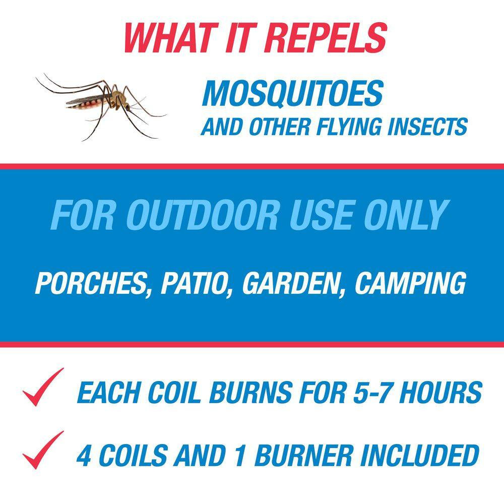 Mosquito Coil Burner with Mosquito Coils