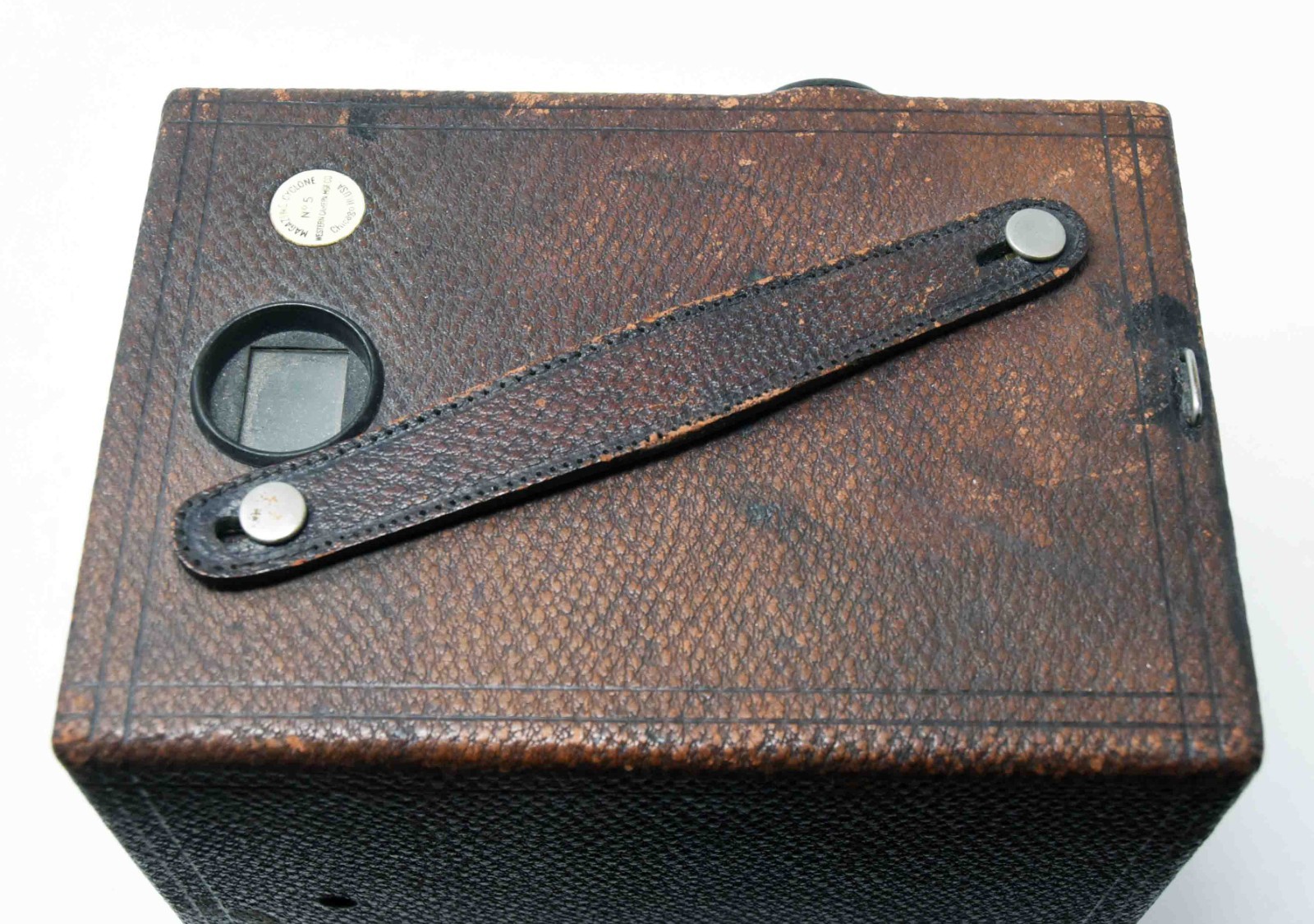 Vintage Western Camera Mfg. Co #5 Falling Magazine Cyclone with 12 Septums