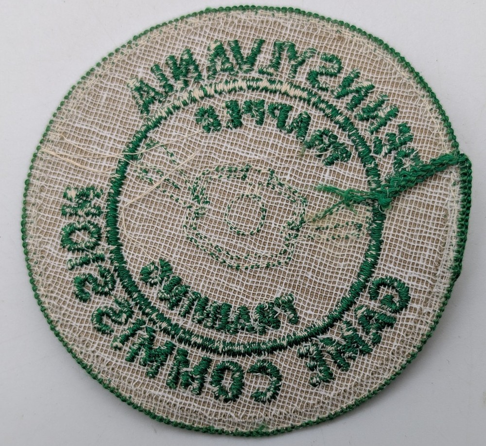 Vtg Pennsylvania Game Commission Trapper Training Embroidered Patch