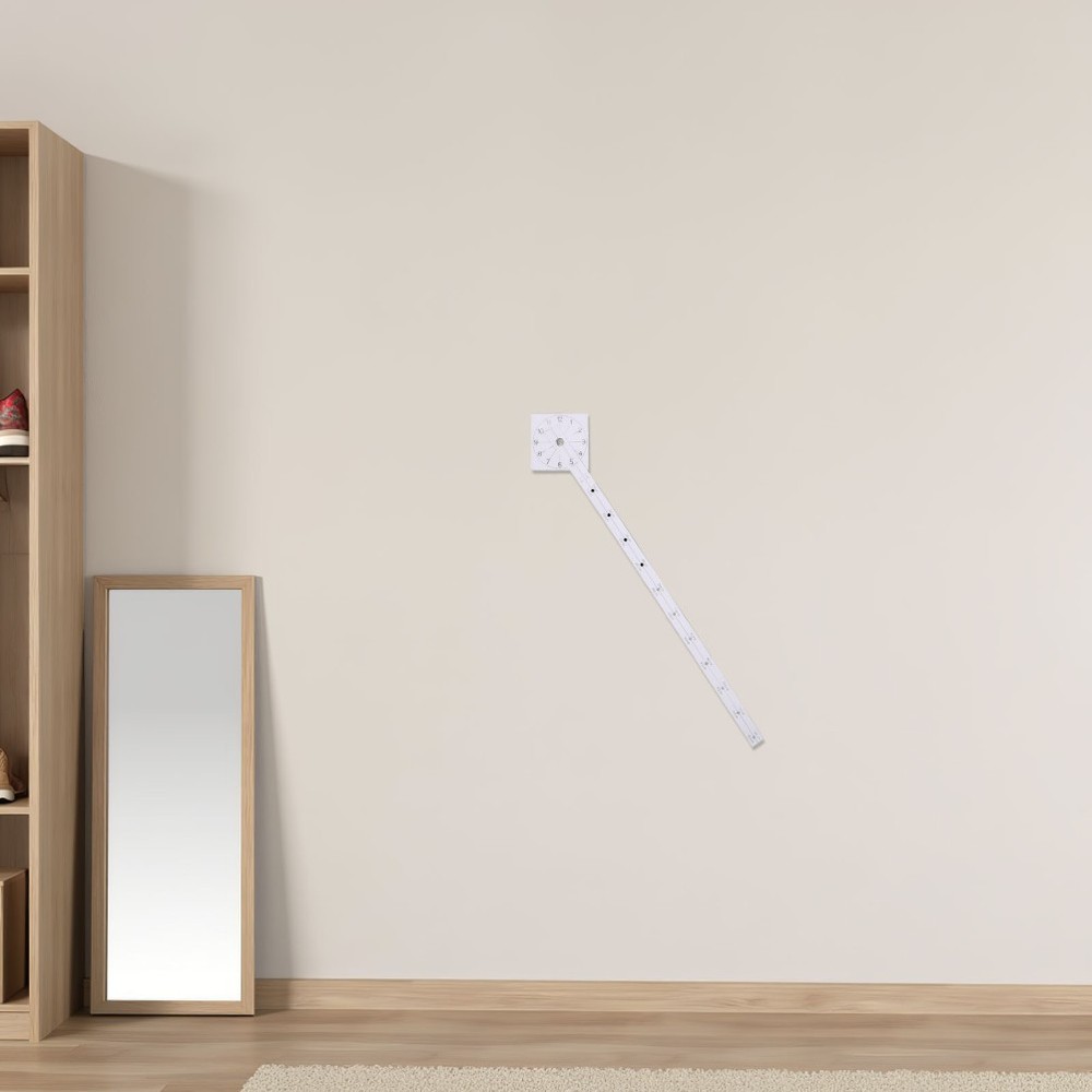 6 PCS Decorative Clock Positioning Scale DIY Wall Graduated Paper