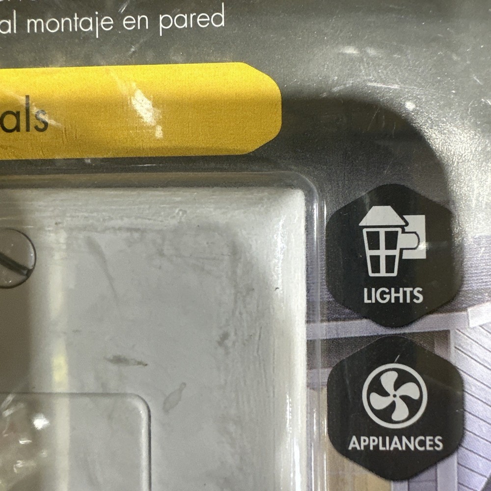 Tork In-Wall Springwound Interval Timer Switch RFF60M Indoor White Faceplate {7}