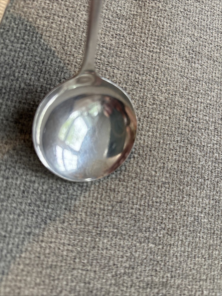 Vintage Small Cream Ladle 4.75” Silver Plate Made in England