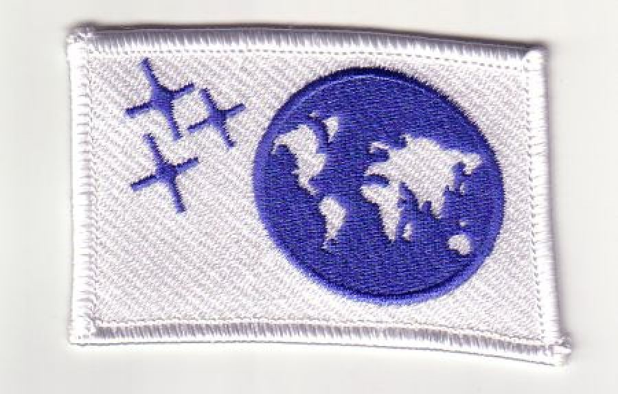 SPACE ABOVE & BEYOND EARTH FLAG  PATCH - SAAB10