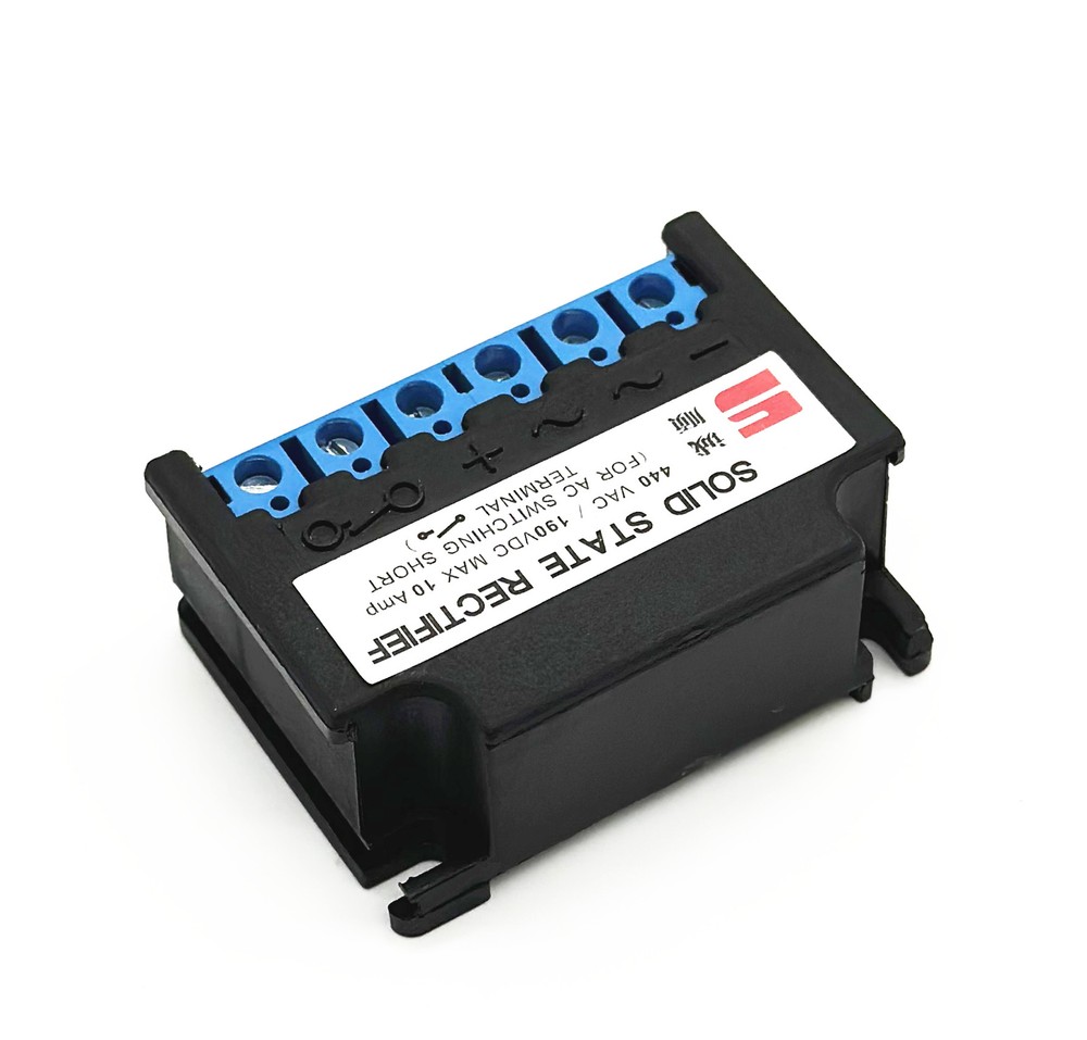 SOLID STATE RECTIFIER 440VAC 190VDC MAX 10Amp Motor Brake Rectifier