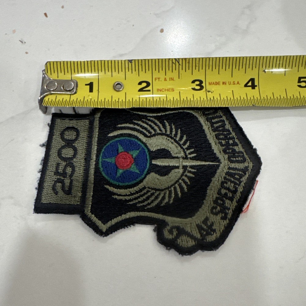 USAF Special Operations 2500 Hours Patch Diamond