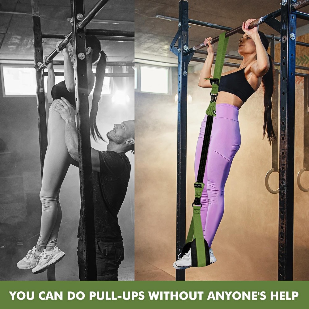 HPYGN Pull Up Assistance Bands, Heavy Duty Pull Up Bands, Height Adjustable S...