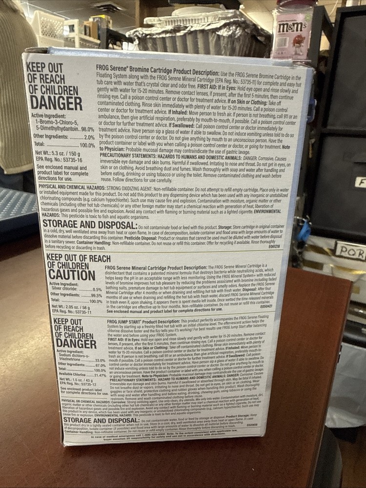 King Tech Spa Frog Serene Floating Sanitizing System Exp 06/27