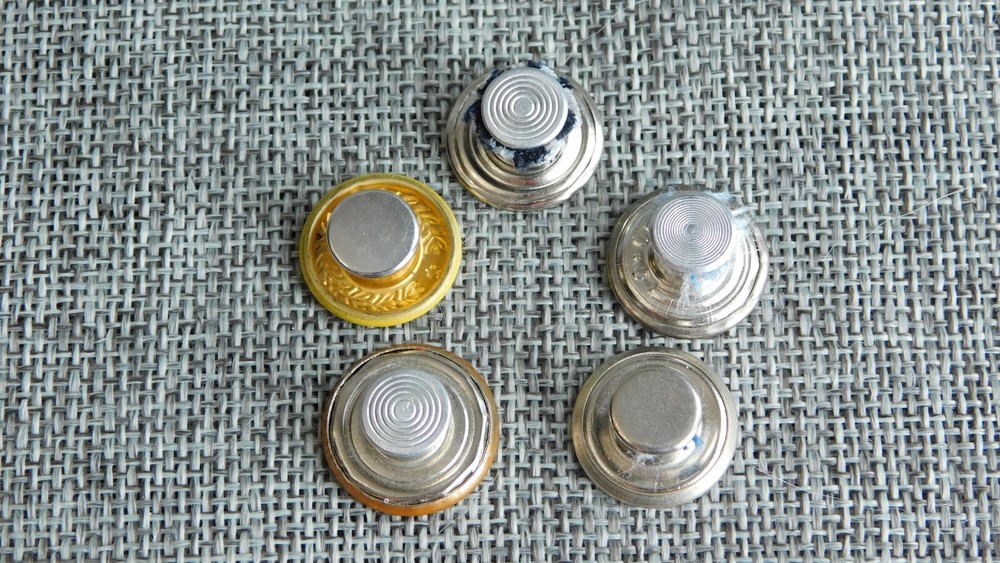 Lot of Vintage Uniform Work Button Studs #1020-B
