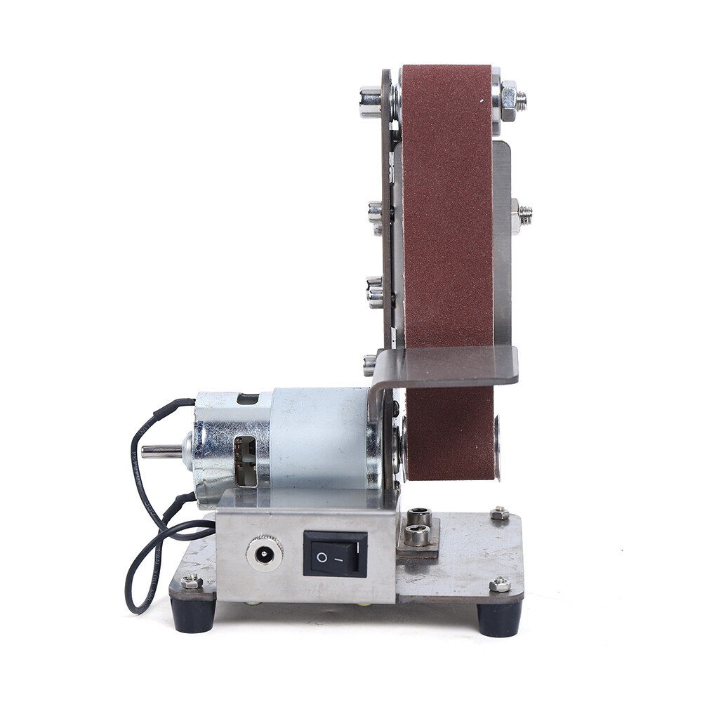 Electric Mini Belt Sander Knife Sharpener with Adjustable Speed & Angle