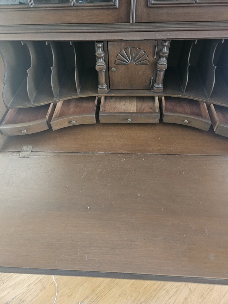 chippendale secretary desk bookcase