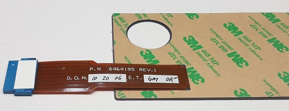 BAXTER - PCA-II REPLACEMENT FACEPLATE WITH CONNECTING CHIP - 6464195 - NEW