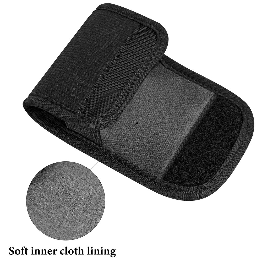 Geekria Earbuds Pouch with Belt Loop Compatible with Skullcandy Push Active