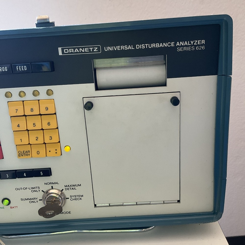 Dranetz Universal Disturbance Analyzer Series 626
