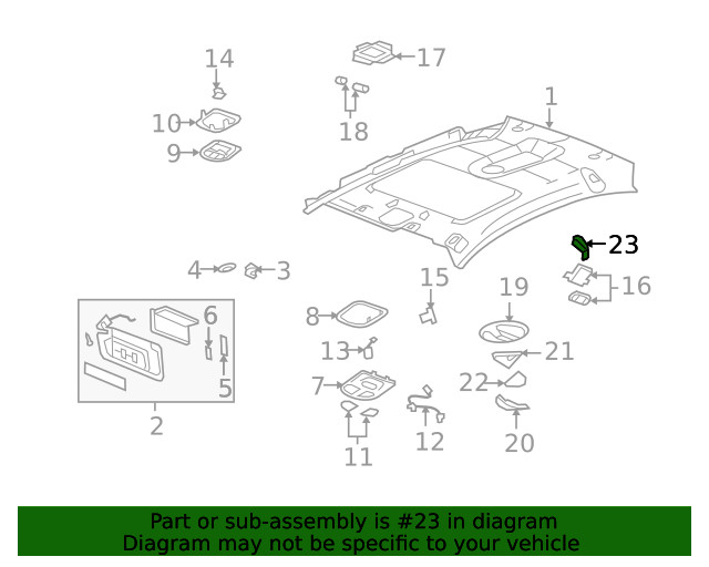 Genuine GM Coat Hook 15851519