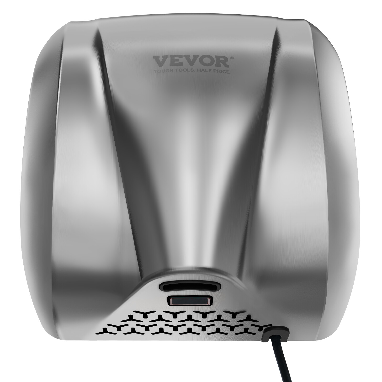 VEVOR 1300W Hand Dryer Commercial Household Automatic High Speed Stainless Steel
