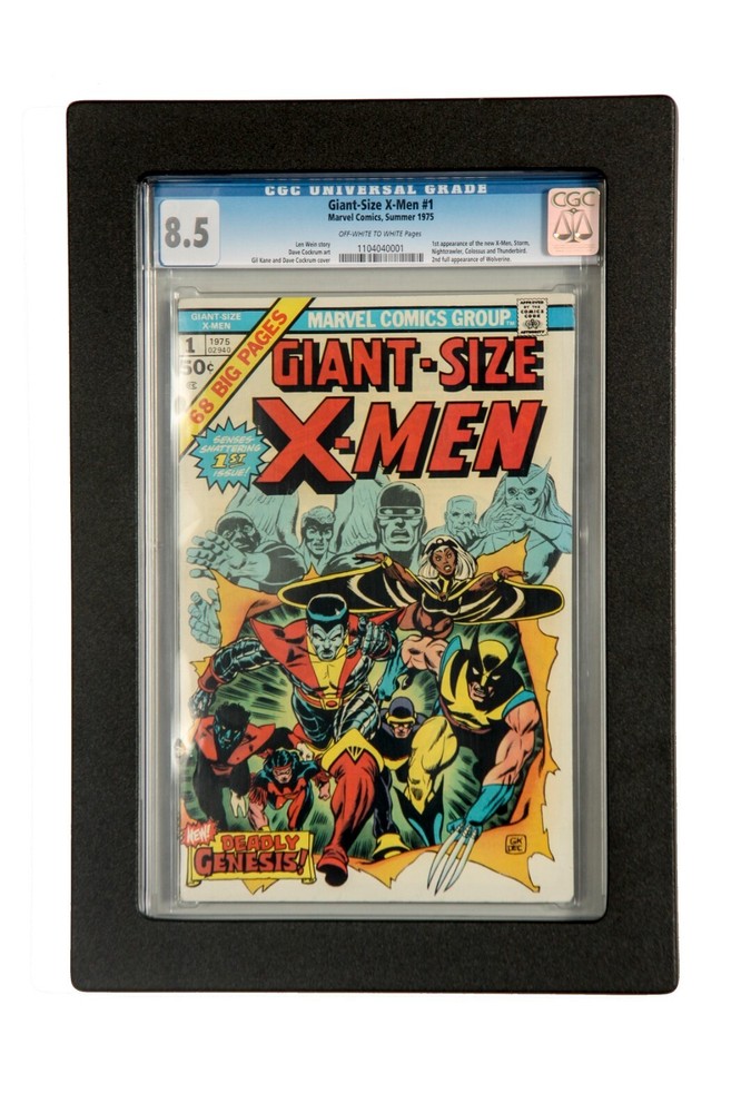 Graded Golden Age Size Comic Book Display Frame for Thick CGC CBCS Slabs