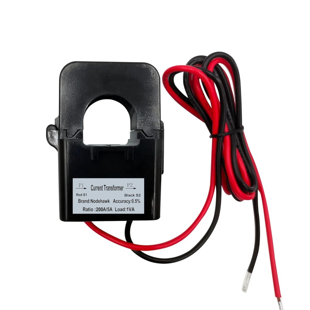 AC Current Sensor Transformer, Core Current Transformer Coil Sensor for 200A ...