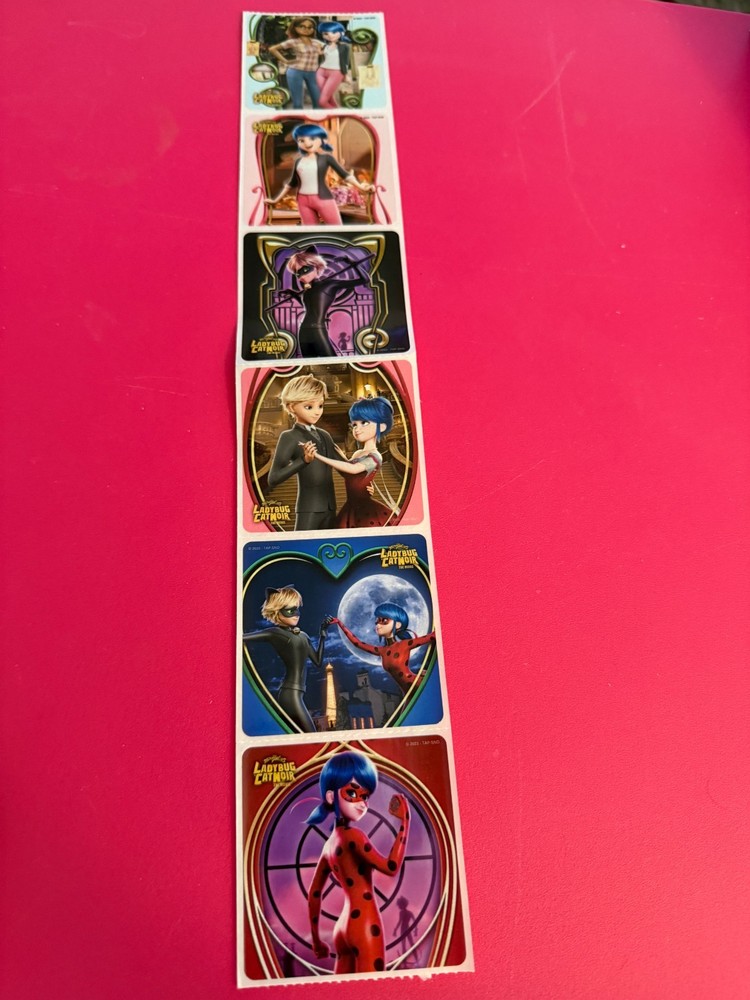 STICKER SHEET: Miraculous Ladybug hero