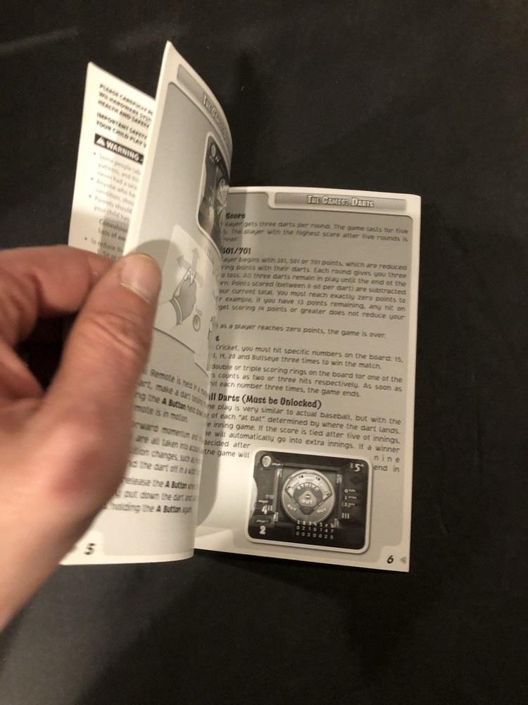 Game party Wii Manual only