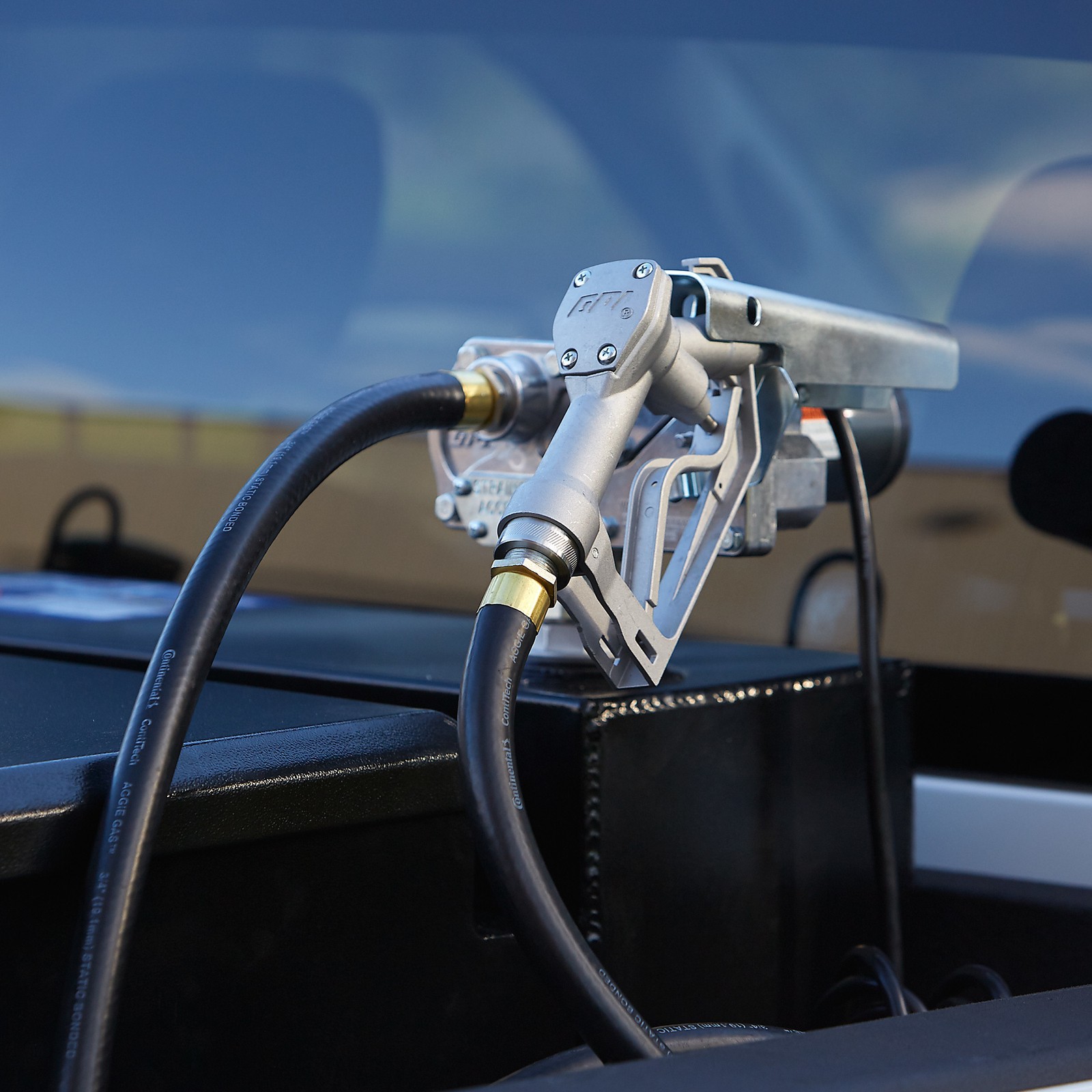 Better Built Steel Diesel Fuel Transfer Tank Toolbox Combo With GPI 12V Fuel