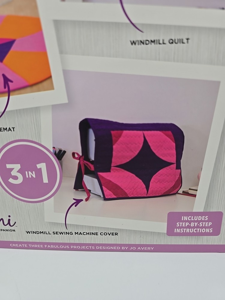 "Build-A-Block" WINDMILL pattern & instruct.kit Jo Avery/Crafter's Companion