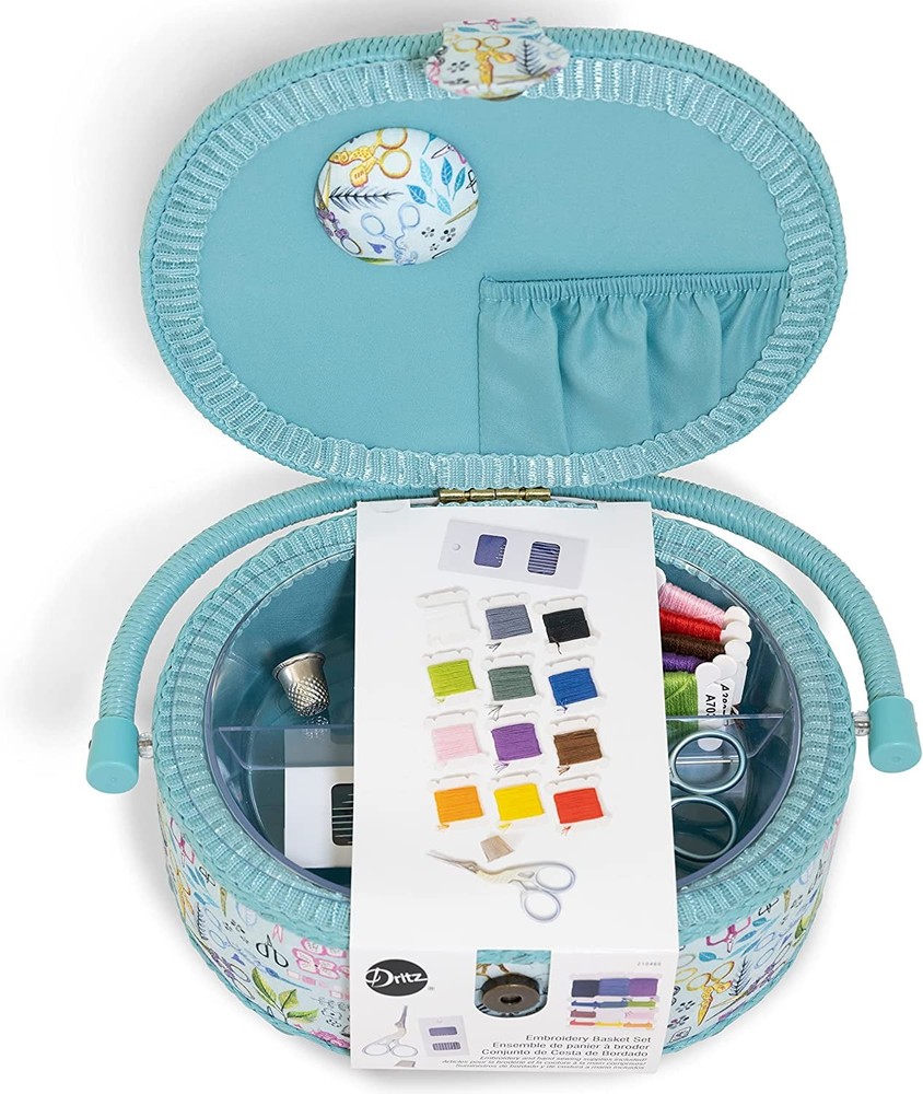 Small Embroidery Basket Set