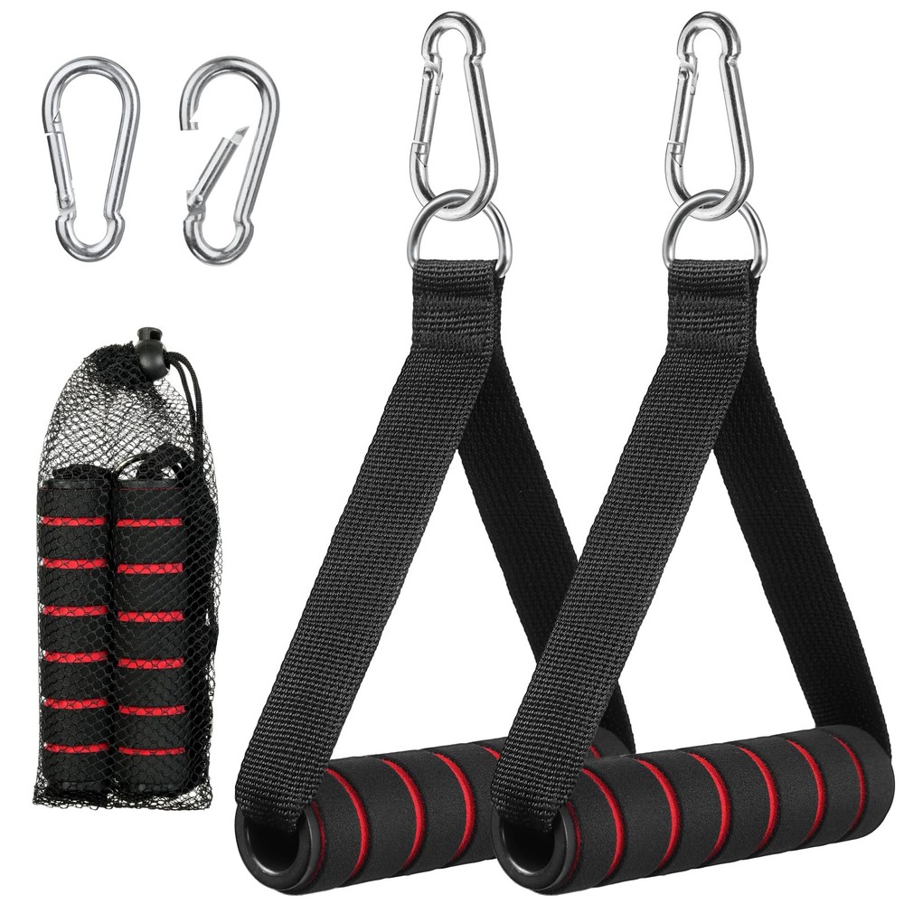 flintronic Exercise Handle, Resistance Bands Replacement Handle Black