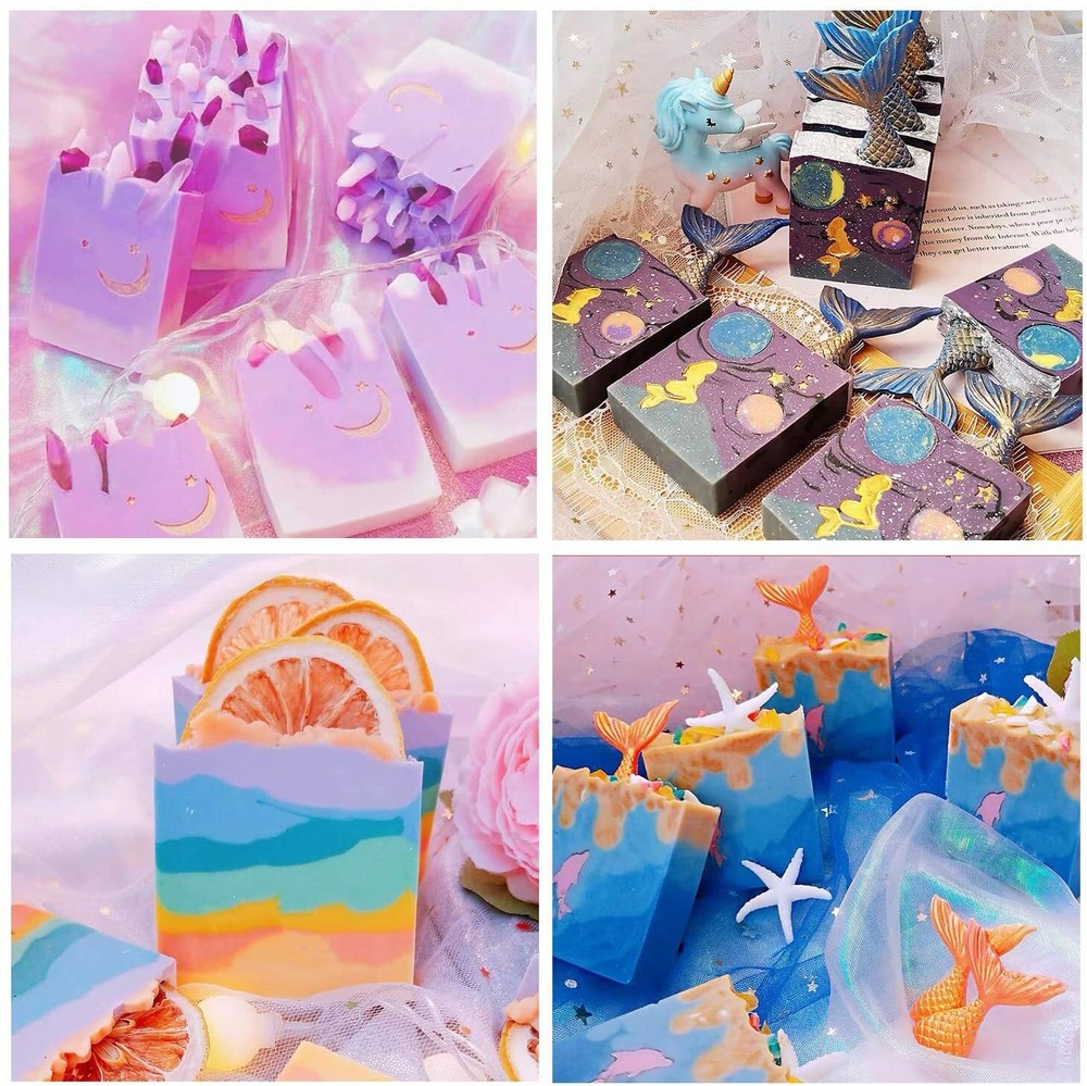 Large Loaf Soap Mold Rectangular Swirl Making Tools DIY Handmade Rendering Mould