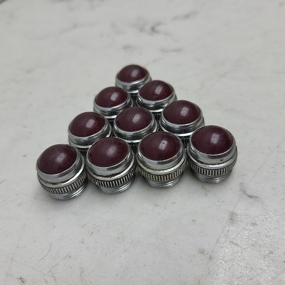 10 Pack Dialight Red Lamp Lens Caps For 081 Socket Indicators Min Panel Ind Used