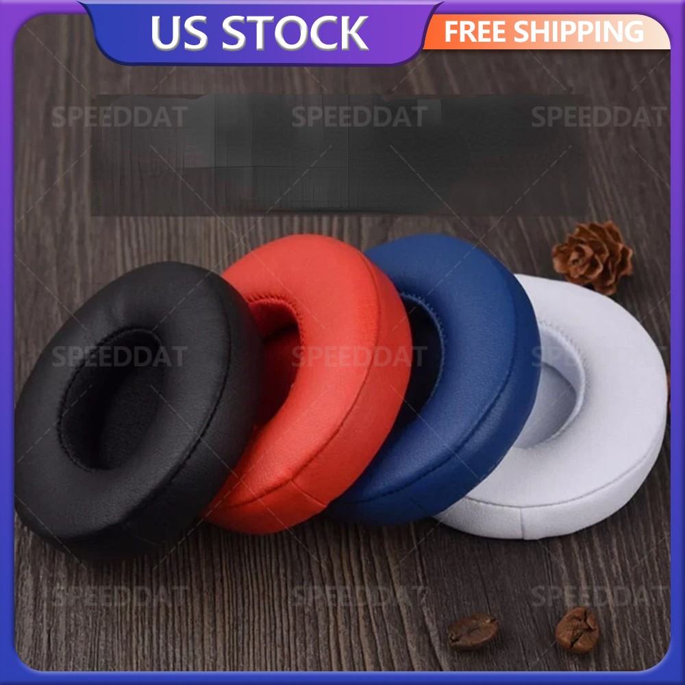 Fits For Beats by Dr Dre Solo 2 Solo 3 Wireless/Wired 1Pair Ear Pads Cushion