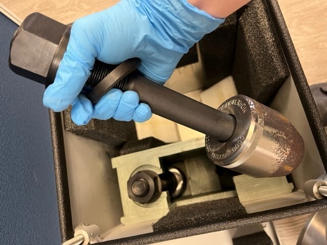 Morehouse Proving Ring set 50000lbf capacity