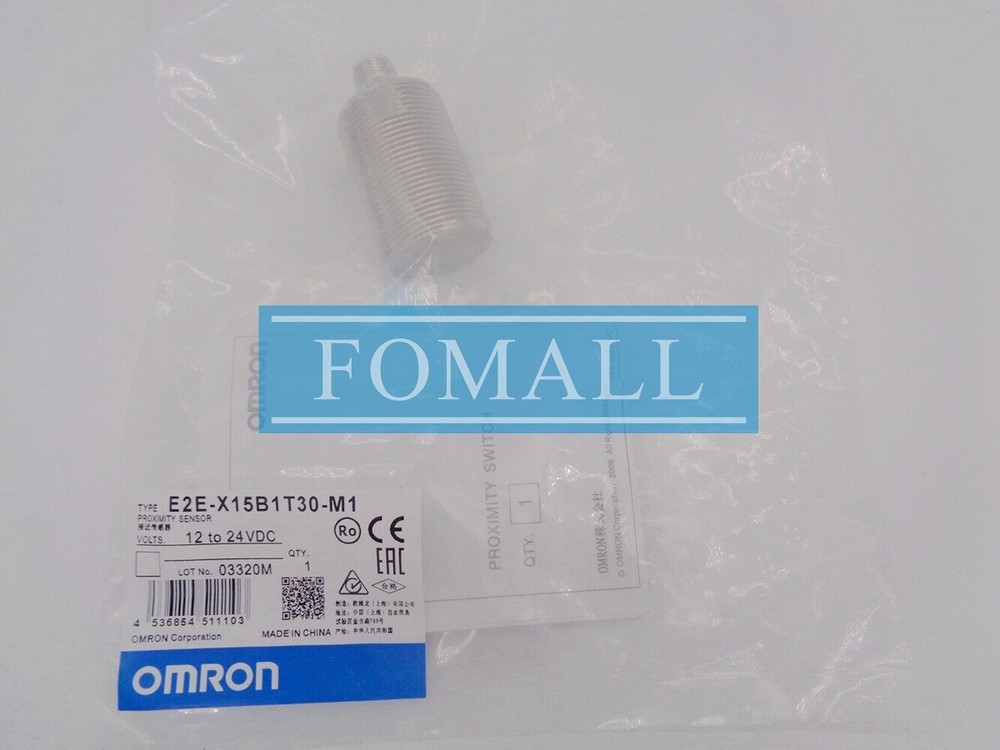 1Pcs New Proximity Switch Sensor E2E-X15B1T30-M1