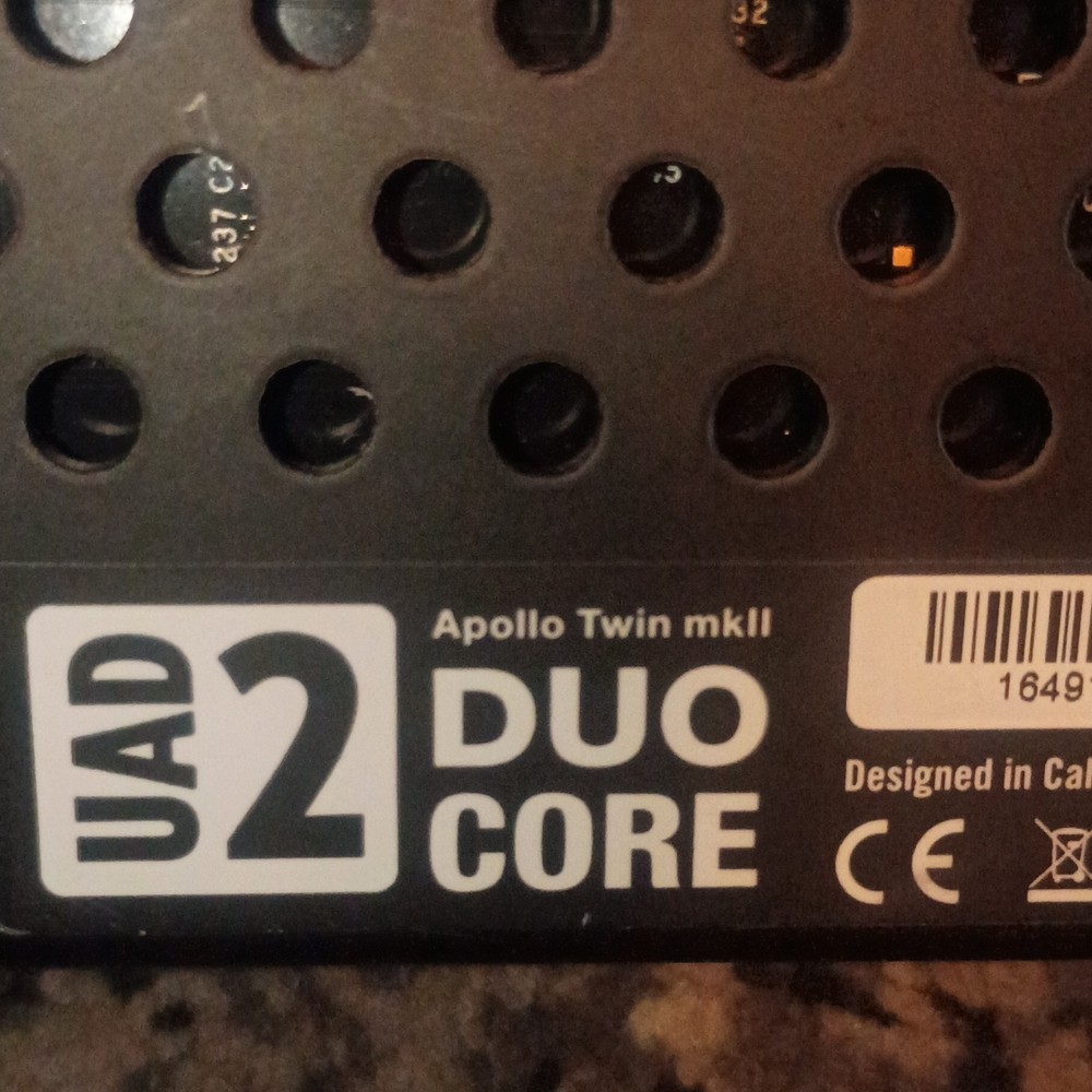 Universal Audio Apollo Twin mkII Duo Core Thunderbolt Desktop Audio Interface