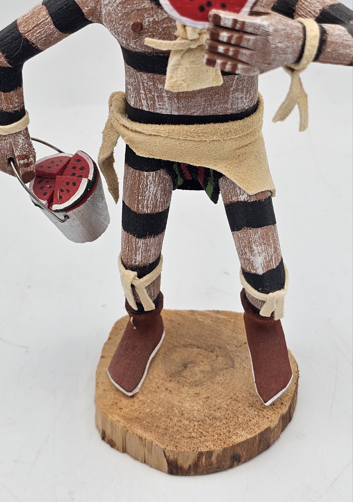 Vintage Navajo Koshare HANO CLOWN Kachina by FELIX BEGAY 6.75"