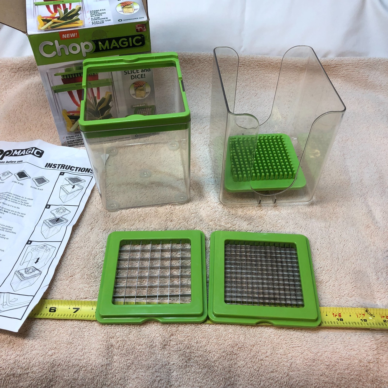 CHOP MAGIC FAST & EASY WAY TO SLICE & DICE / DICE & SLICE from 2013