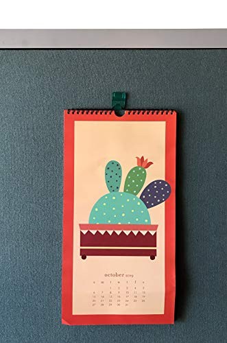 (12 Pack) CWC1053 Cubicle Fabric Partition Panel Hooks, Assorted Color