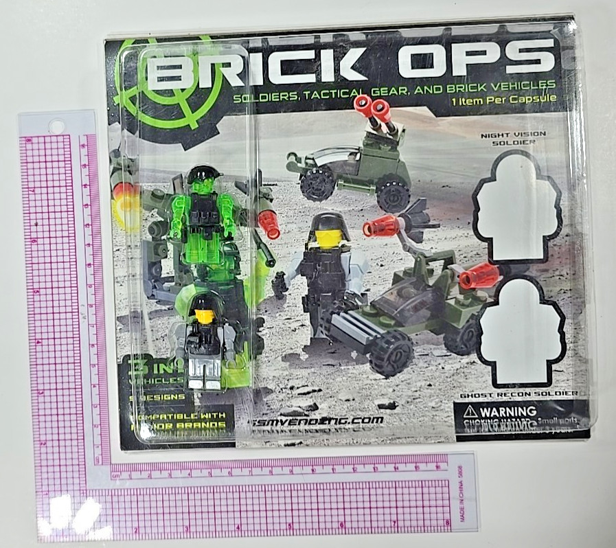 Vintage Vending Display Board Brick Ops 0558