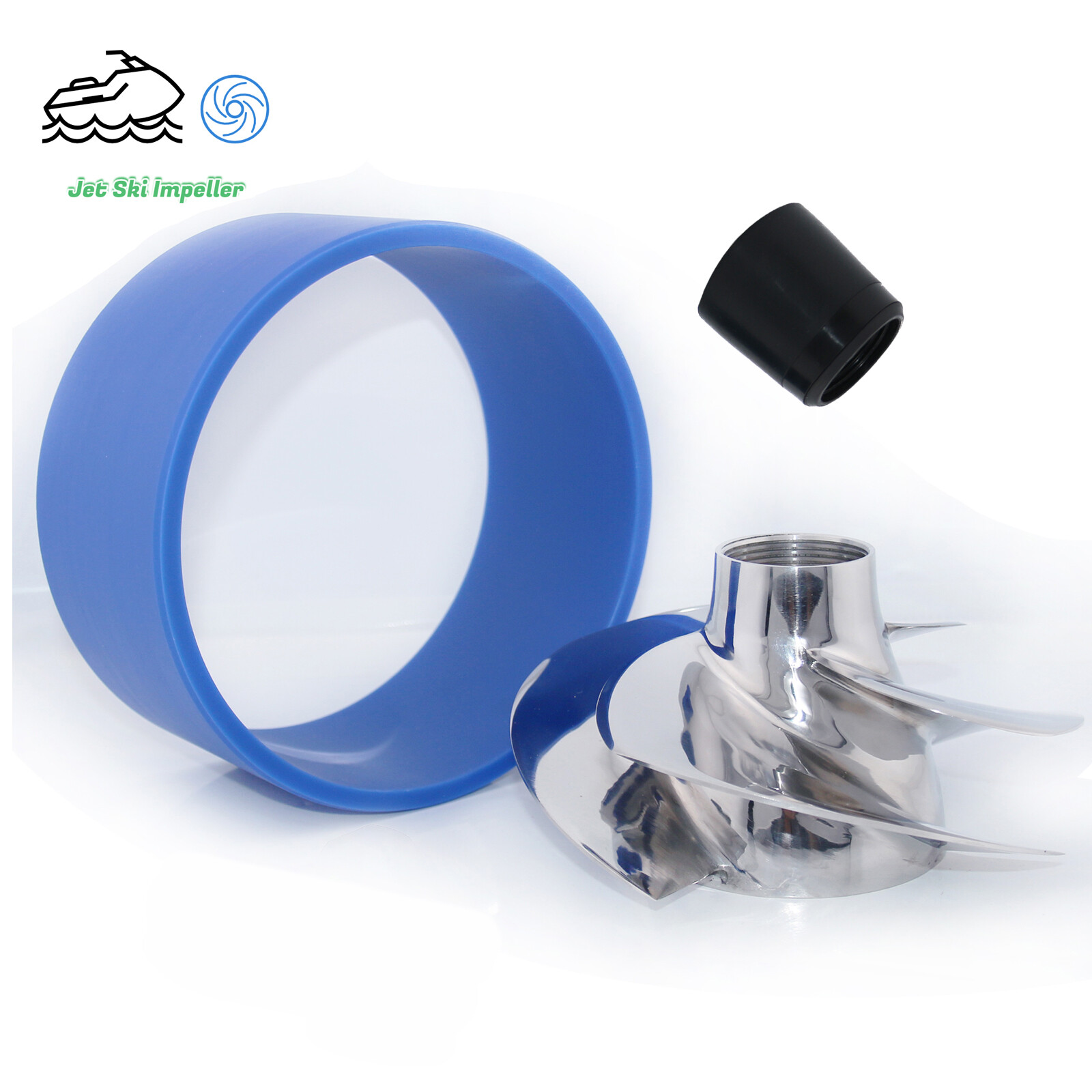 Impeller REPLACE SOLAS SR-CD-10/18A Seadoo GTI SE 130 170 GTX 170 Free Wear Ring