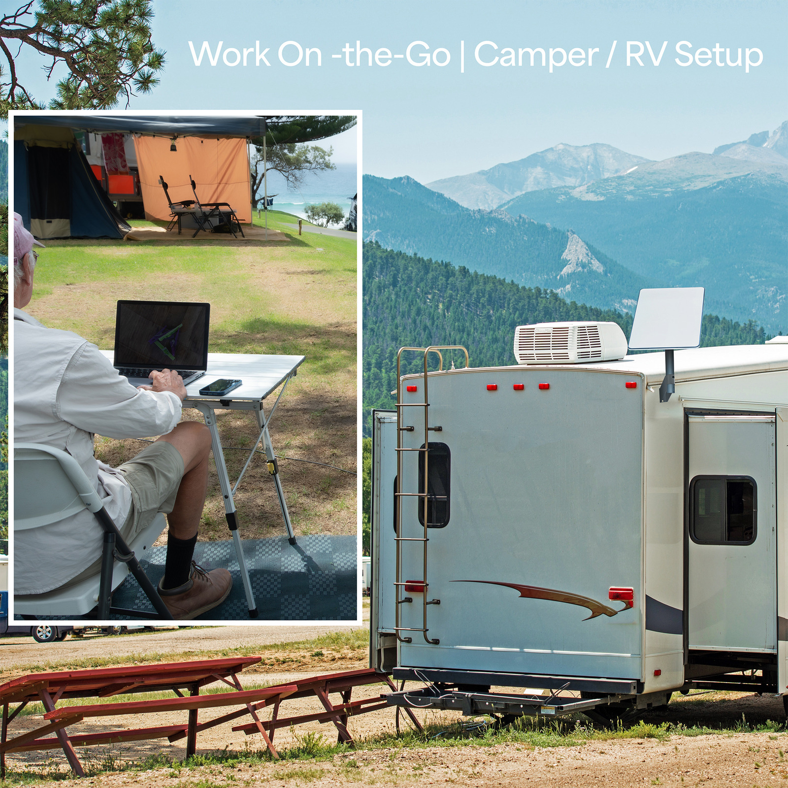 VIVO Low Profile Wall Mount Designed for Starlink Gen2 Internet Satellite Dish