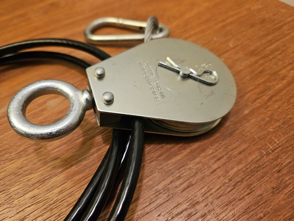 Pulley And Cable From Spud Inc System