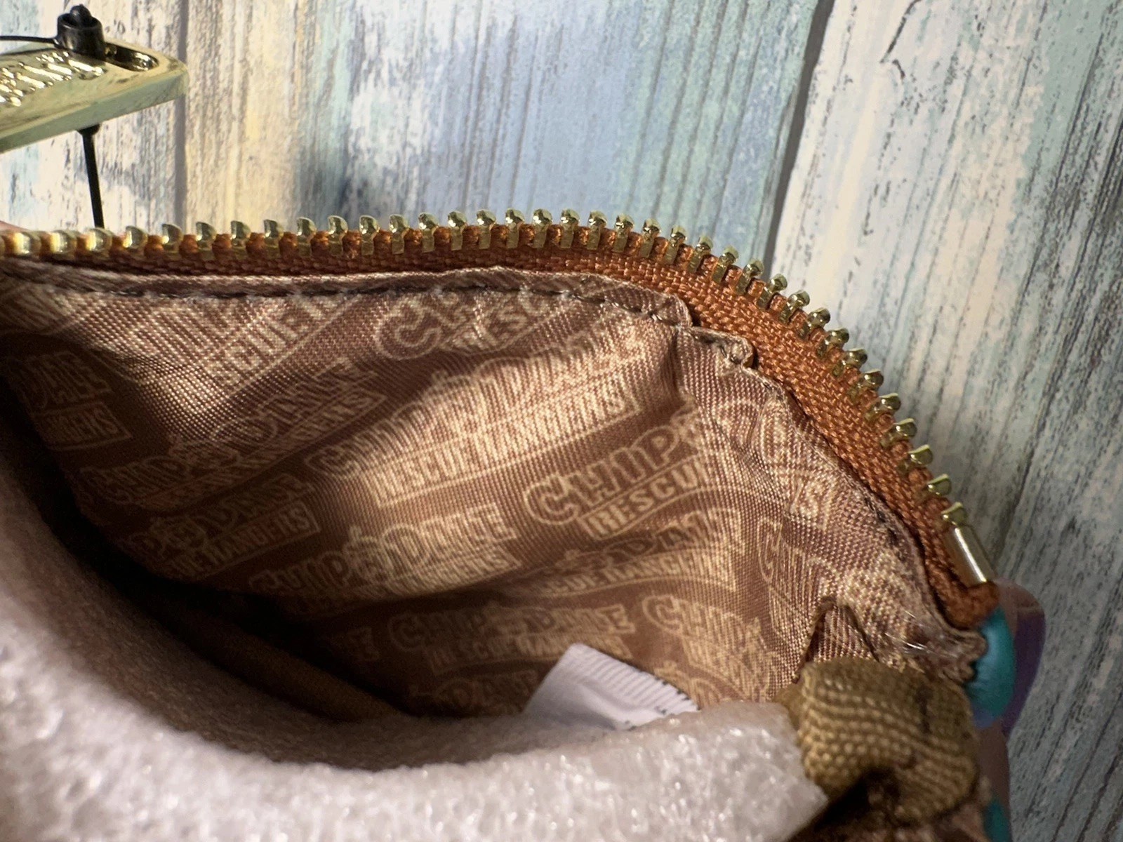 NEW Disney Loungefly Chip & Dale Coin Purse Rescue Rangers Hawaiian Zip Pouch