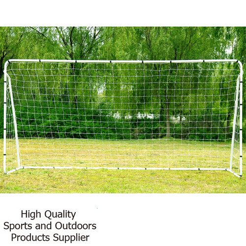 Portable Goal Soccer Steel Frame 12' x 6' Football Net Quick Ball Sport Training