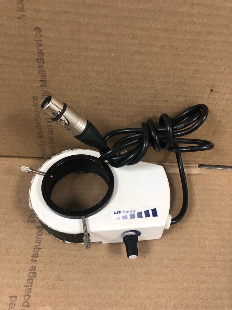 Micro-Lite LV2000 LED Microscope Ring Illuminator, ID: 2.35" (TESTED)